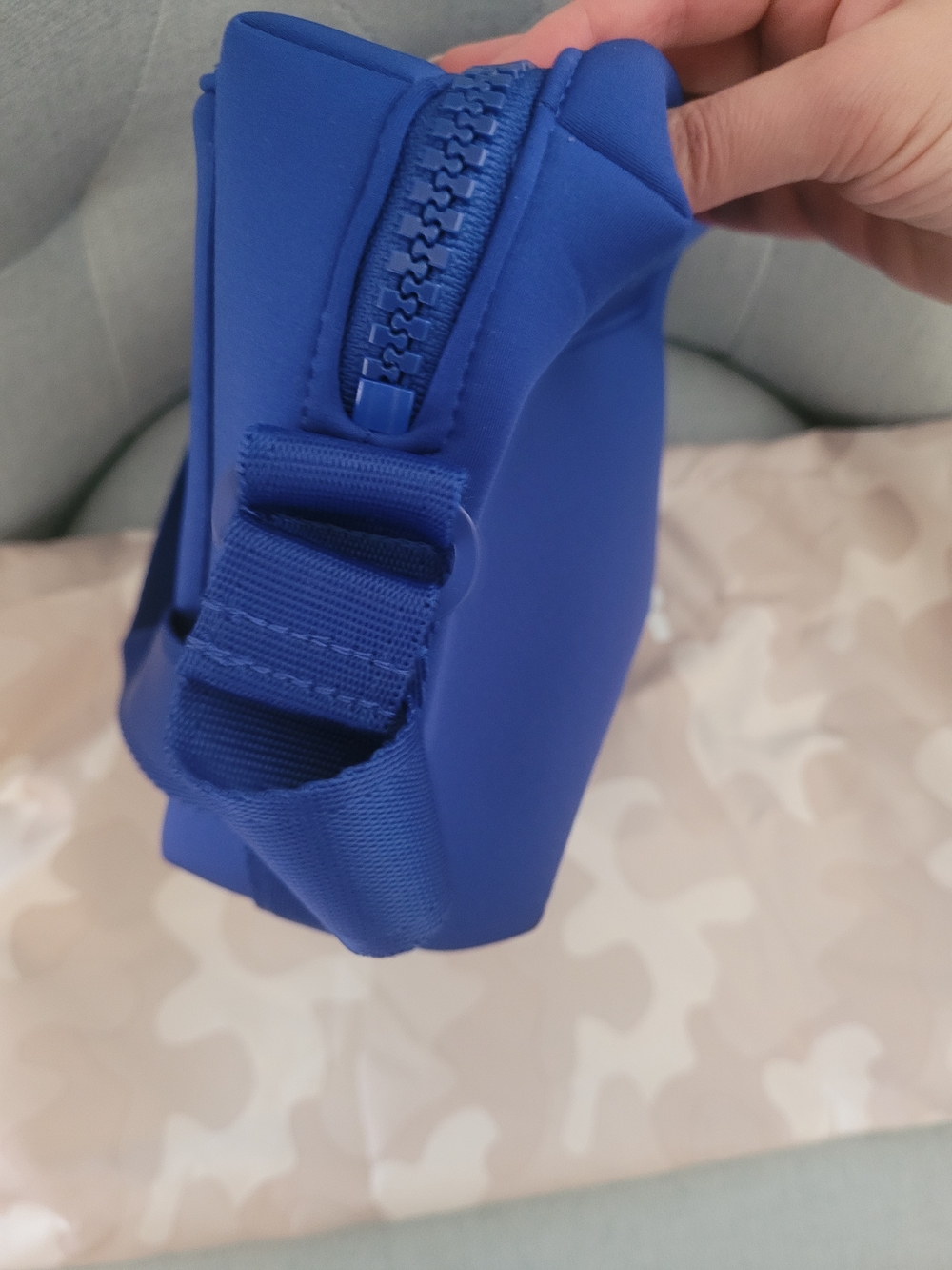Dagne Dover Royal Blue Neoprene Crossbody - Picture 8 of 14